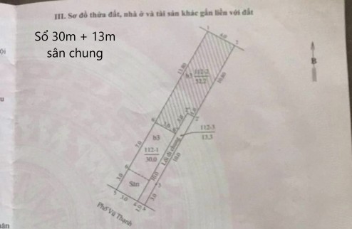 VUA MẶT PHỐ: Bán nhà Mặt phố Vũ Thạnh: 95.3m 4tg, Mt 4m, 17,5 tỷ - CAM KẾT THẬT